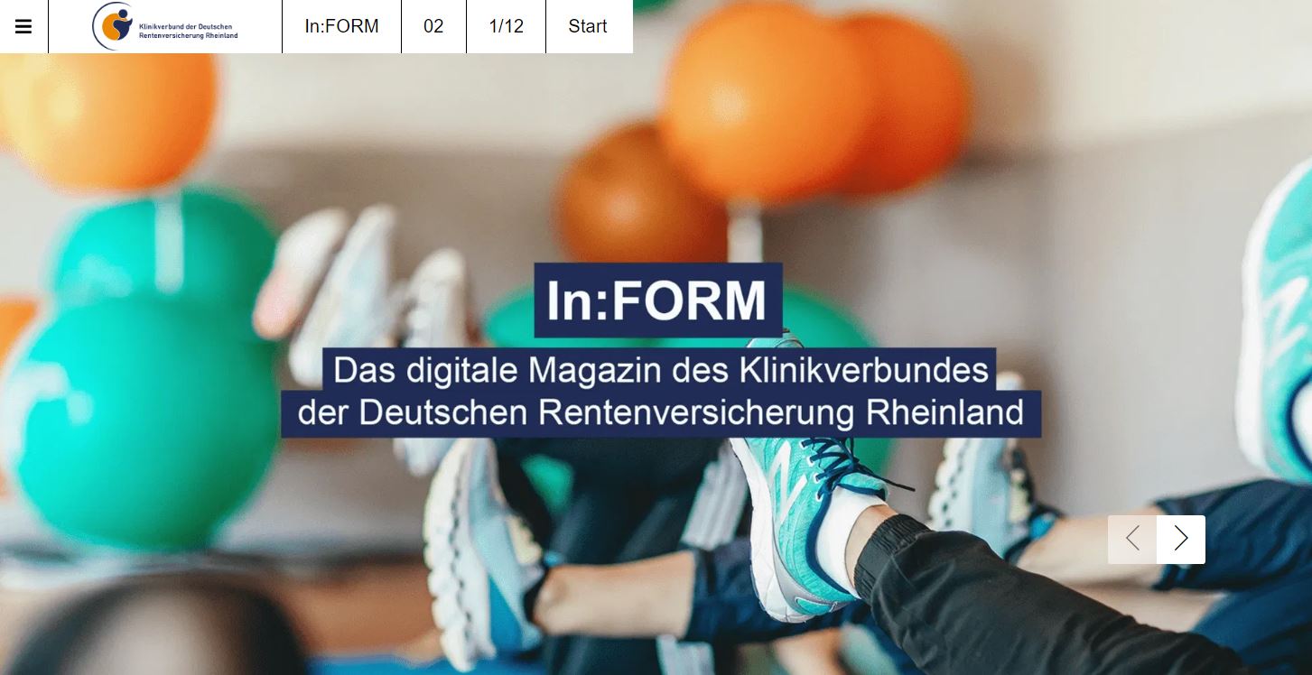 Vorschaubild für das E-Magazin.